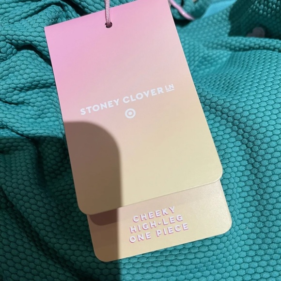 Stony clover lane plus size green one piece swimsuit - Picture 2 of 5